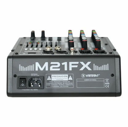 YAMAKI M21FX CONSOLA ANALOGA DE 2 CANALES