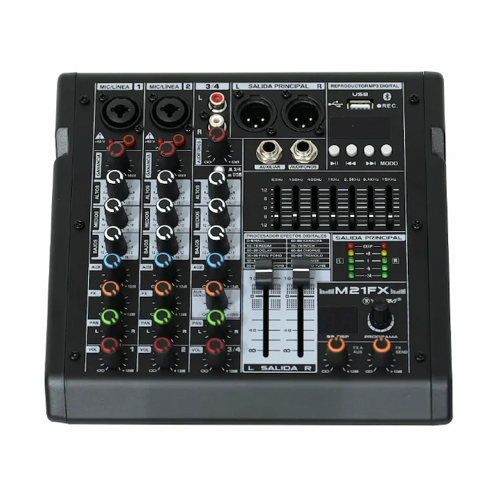 YAMAKI M21FX CONSOLA ANALOGA DE 2 CANALES