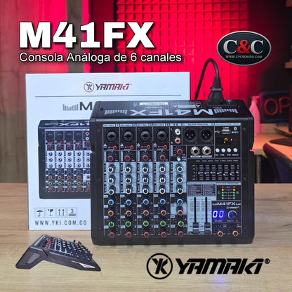 YAMAKI M41FX CONSOLA ANALOGA