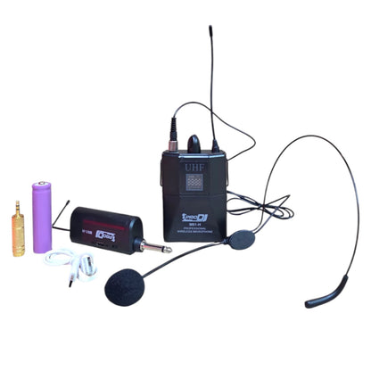 PRO DJ M61H MICROFONO DE DIADEMA INALAMBRICO RECARGABLE