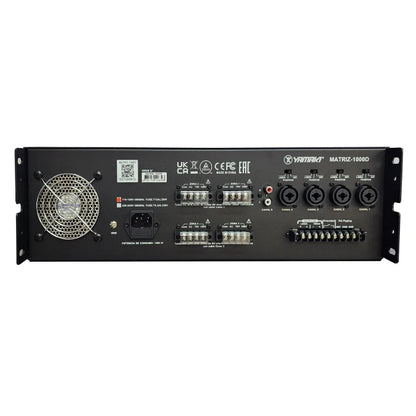 YAMAKI MATRIZ1000D MEZCLADOR AMPLIFICADOR 4 ZONAS 1000 W