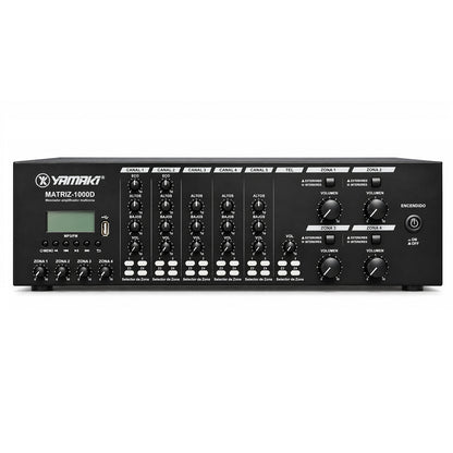 YAMAKI MATRIZ1000D MEZCLADOR AMPLIFICADOR 4 ZONAS 1000 W