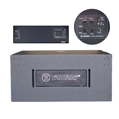 YAMAKI SCM40218SB BAJO ACTIVO DOBLE DE 18 PULGADAS
