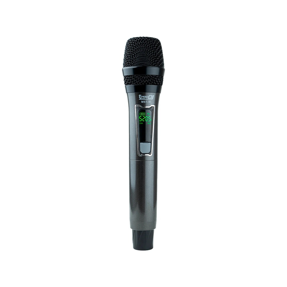 PRO DJ M61M MICROFONO INALAMBRICO RECARGABLE