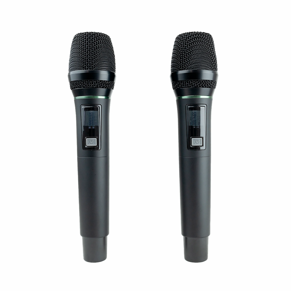 PRO DJ UHV1422M MICROFONO DOBLE INALAMBRICO