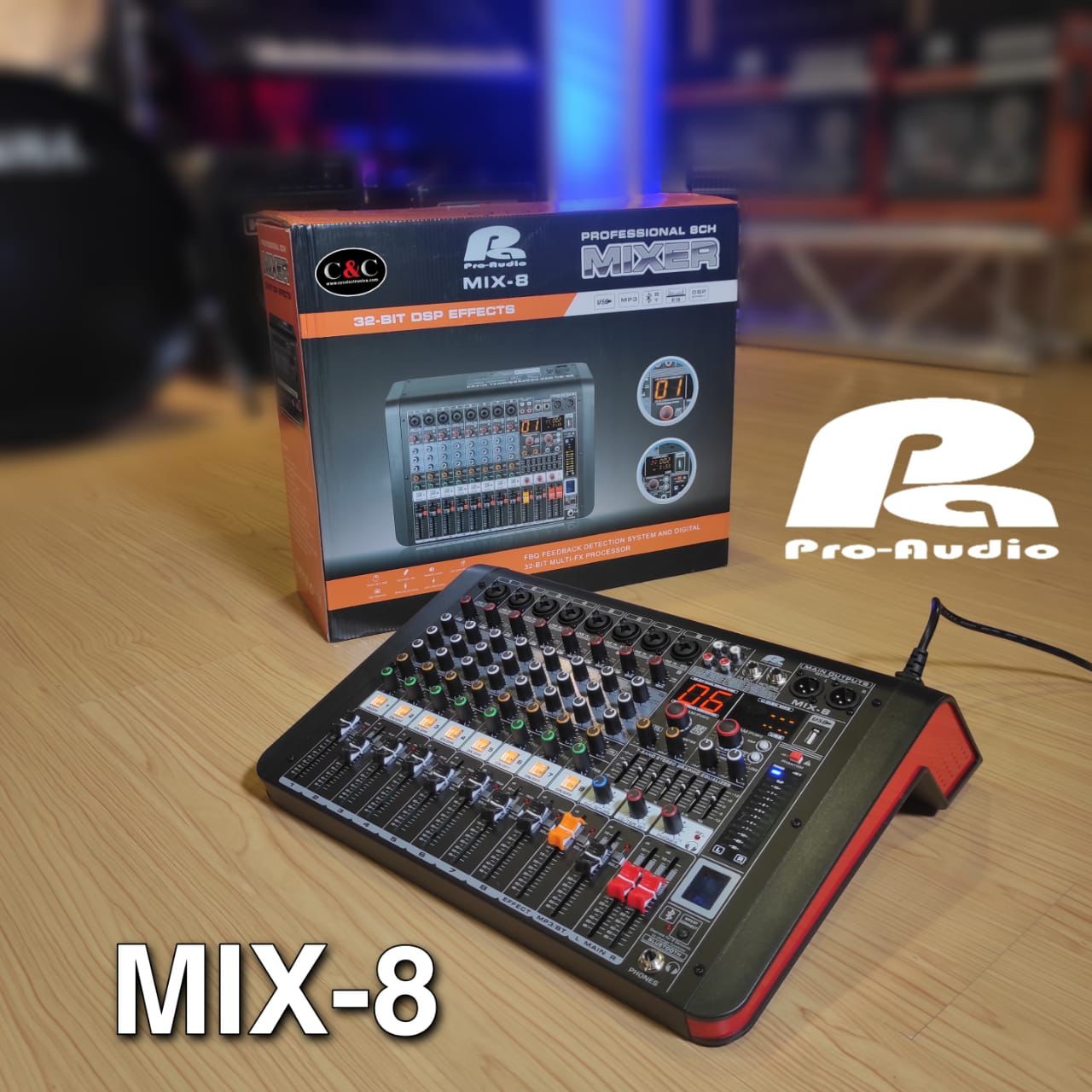 Consola MIX8