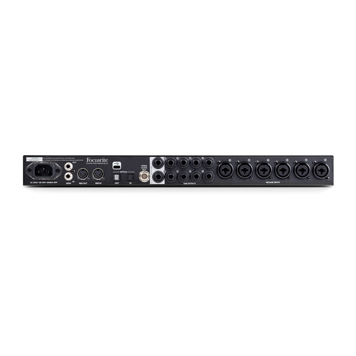 Interfaz de audio USB Clarett 8Pre USB