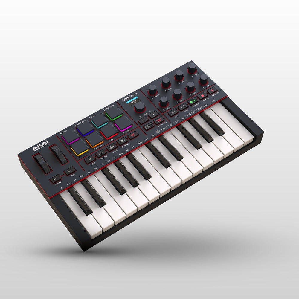 AKAI MPKMINI 4TA GENERACION CONTROLADOR DE 25 TECLAS