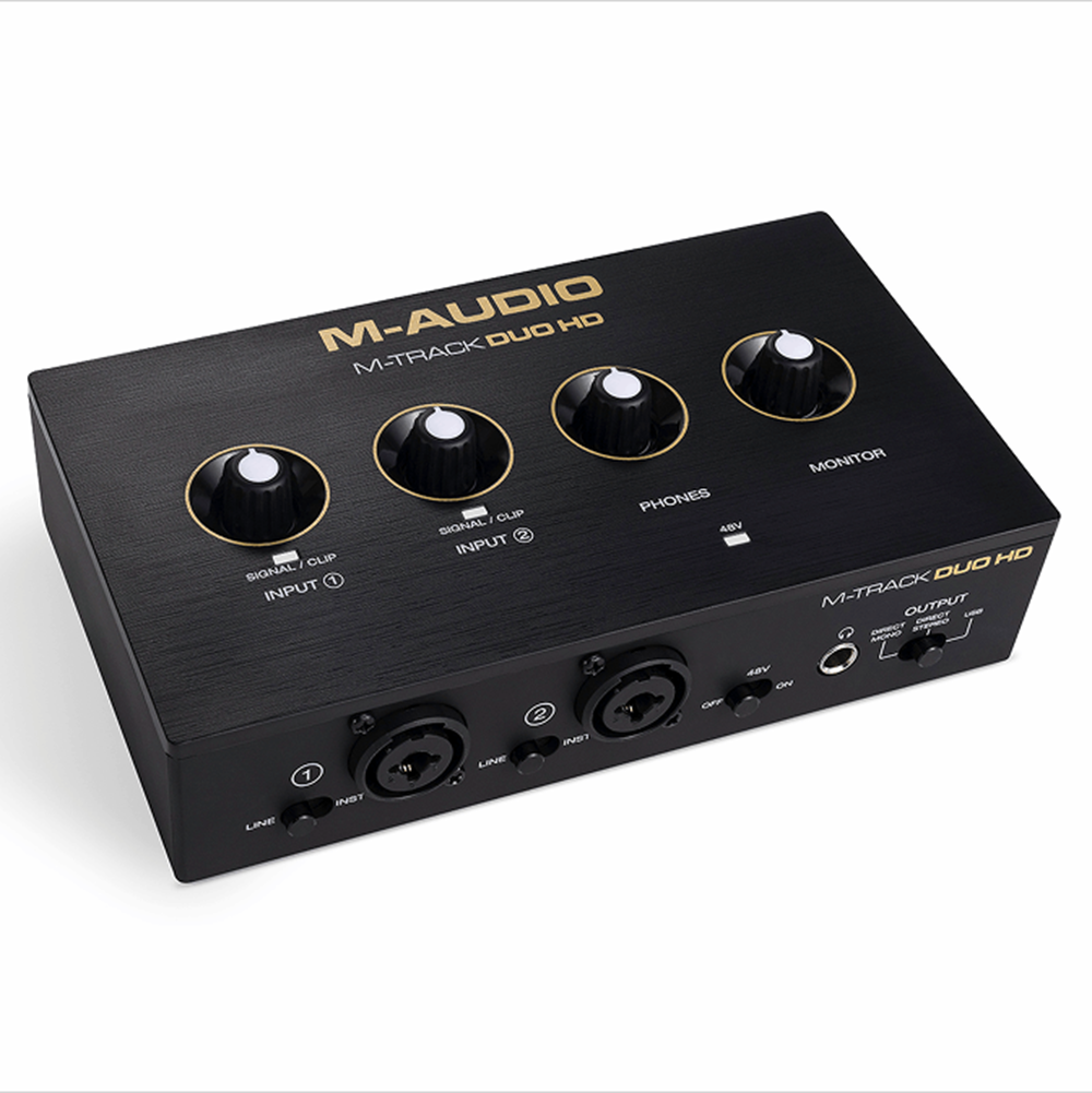 M-AUDIO M-TRACK DUO HD INTERFAZ DE AUDIO 2 CANALES