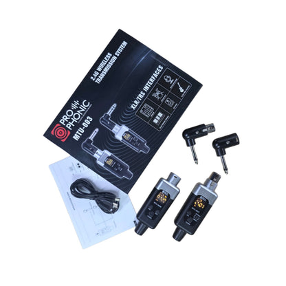 PROPHONIC MTU-003 SISTEMA RECEPTOR-TRANSMISOR UHF