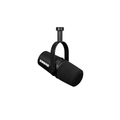 SHURE MV7X MICROFONO DINAMICO PARA PODCAST NEGRO CONEXION XLR