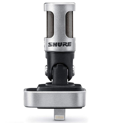 Micrófono de condensador estéreo digital Shure MV88 iOS, Gris