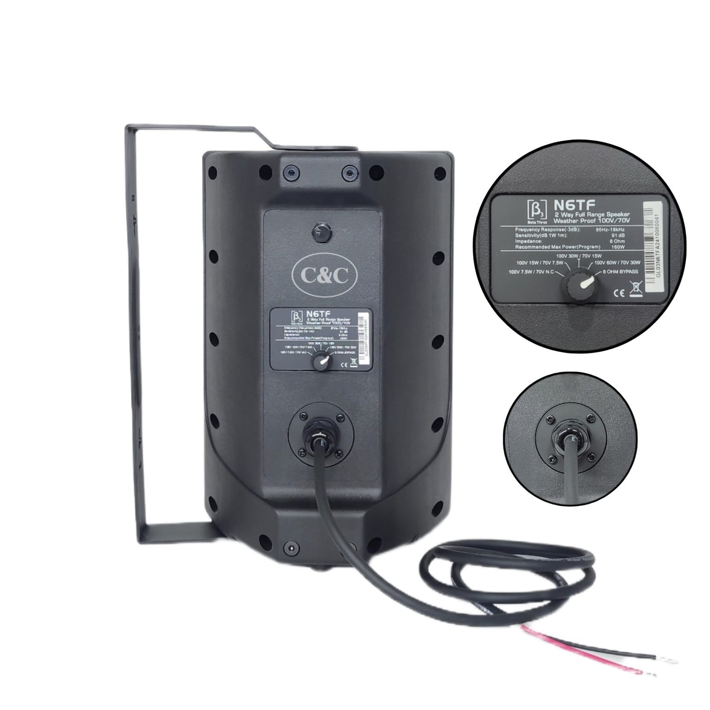 BETA 3 N6TF PARLANTE AMBIENTAL 6'' PARA EXTERIOR