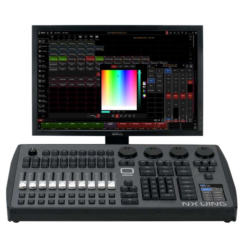 OBSIDIAN NX-WING INTERFACE DE ILUMINACION CON 4 UNI DMX PARA ONYX