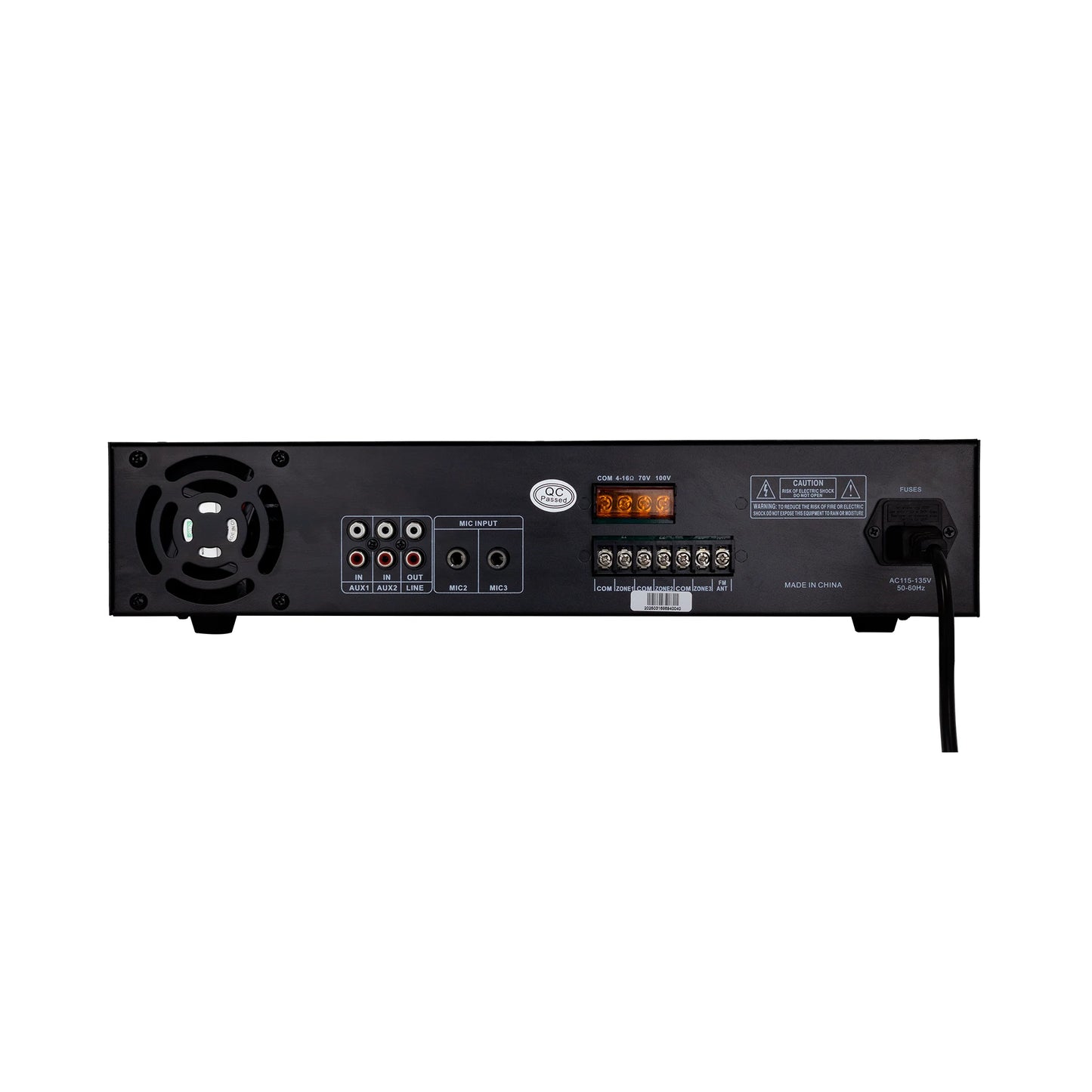 PRO DJ AMPLIFICADOR PA220-3BC AMPLIFICADOR 3 ZONAS  220W