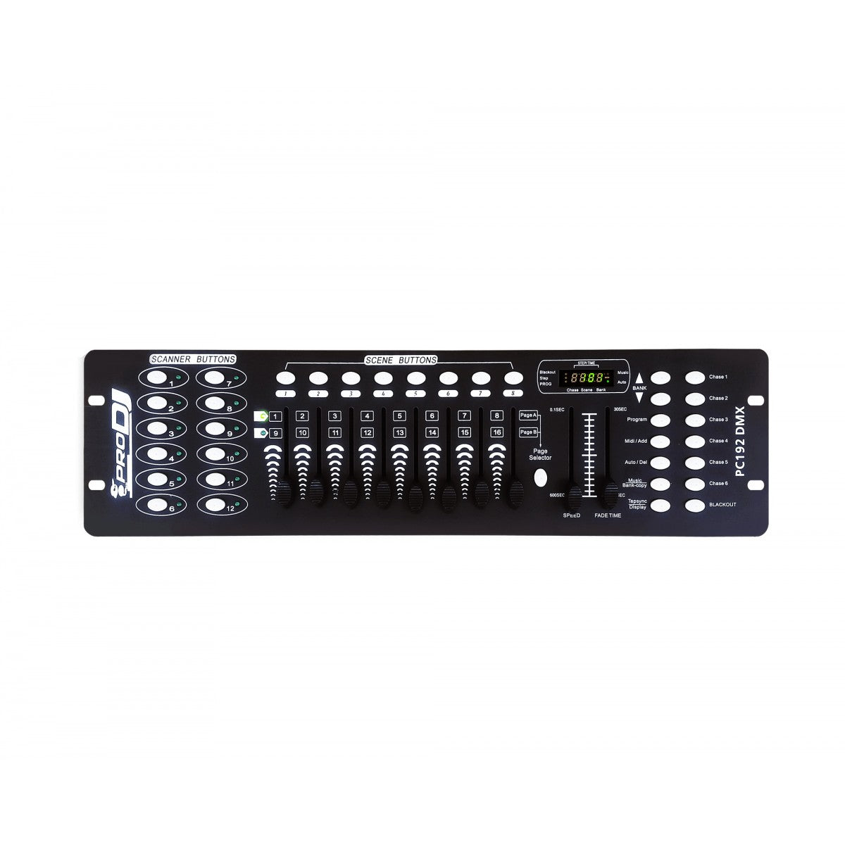 PRO DJ LIGHTING PC192DMX CONTROLADOR DE LUCES