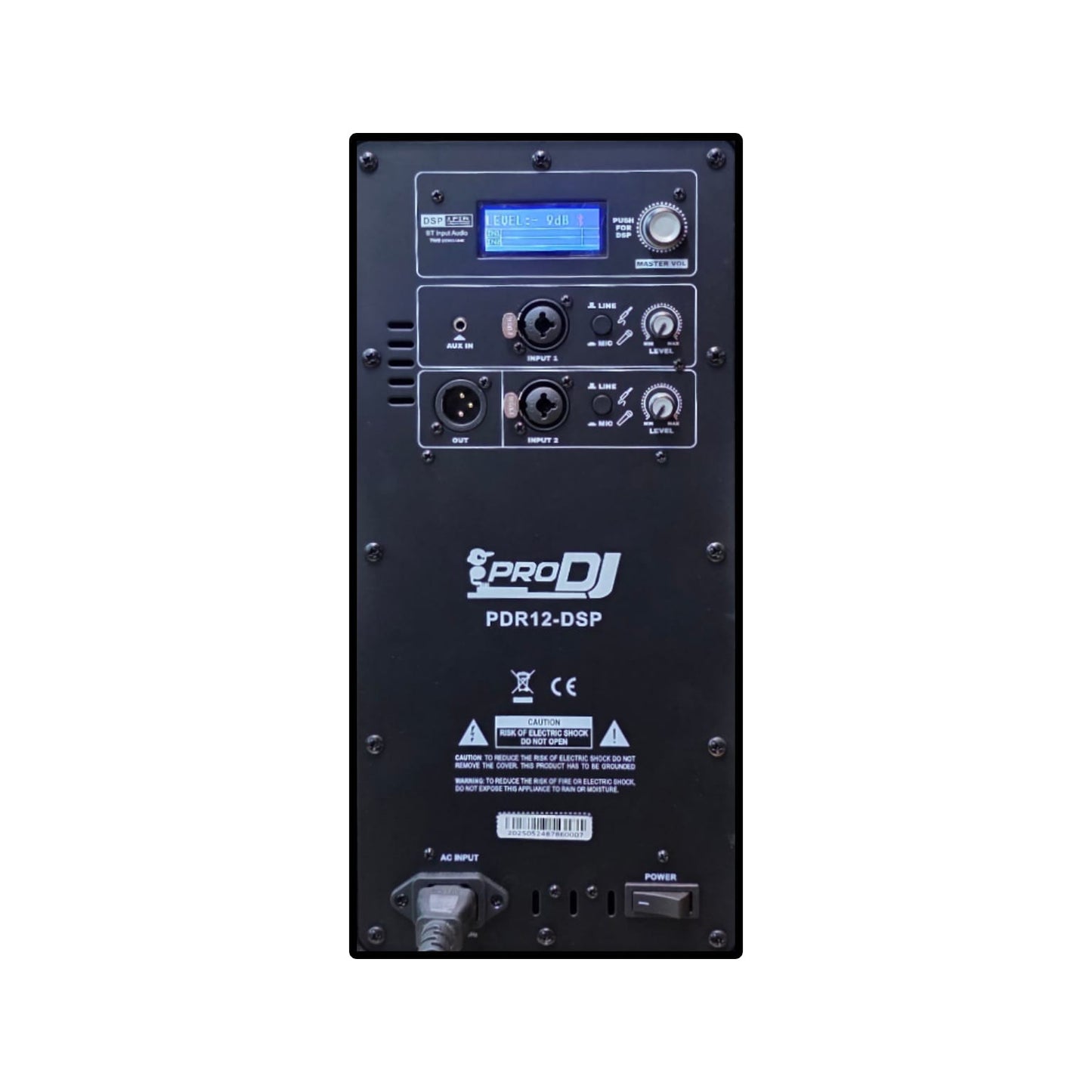 PRO DJ PDR12-DSPR CABINA ACTIVA DE 12 PULGADAS