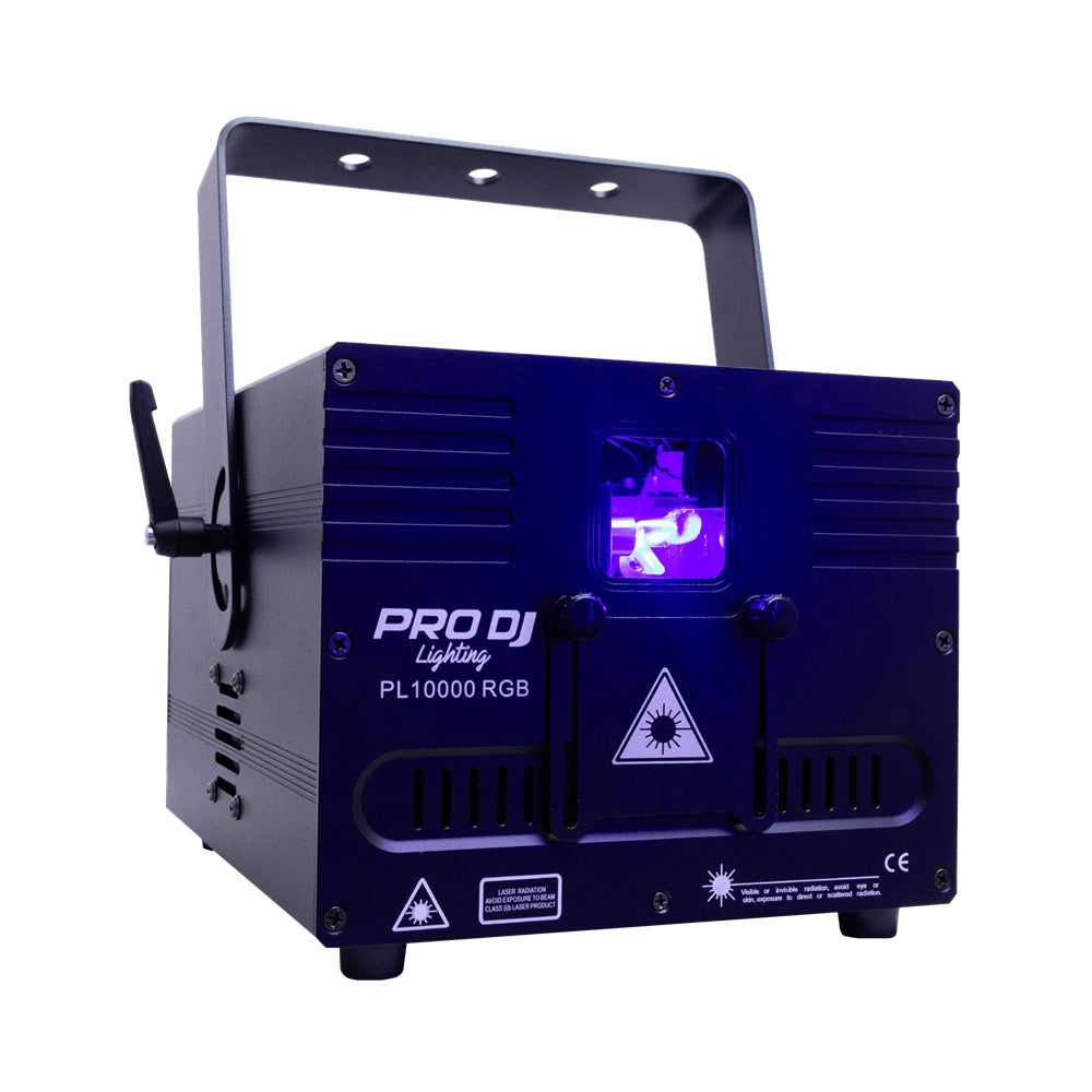 PRO DJ LIGHTING PL10000 LASSER DE ANIMACION 10W DMX ILDA ESCANER 25K