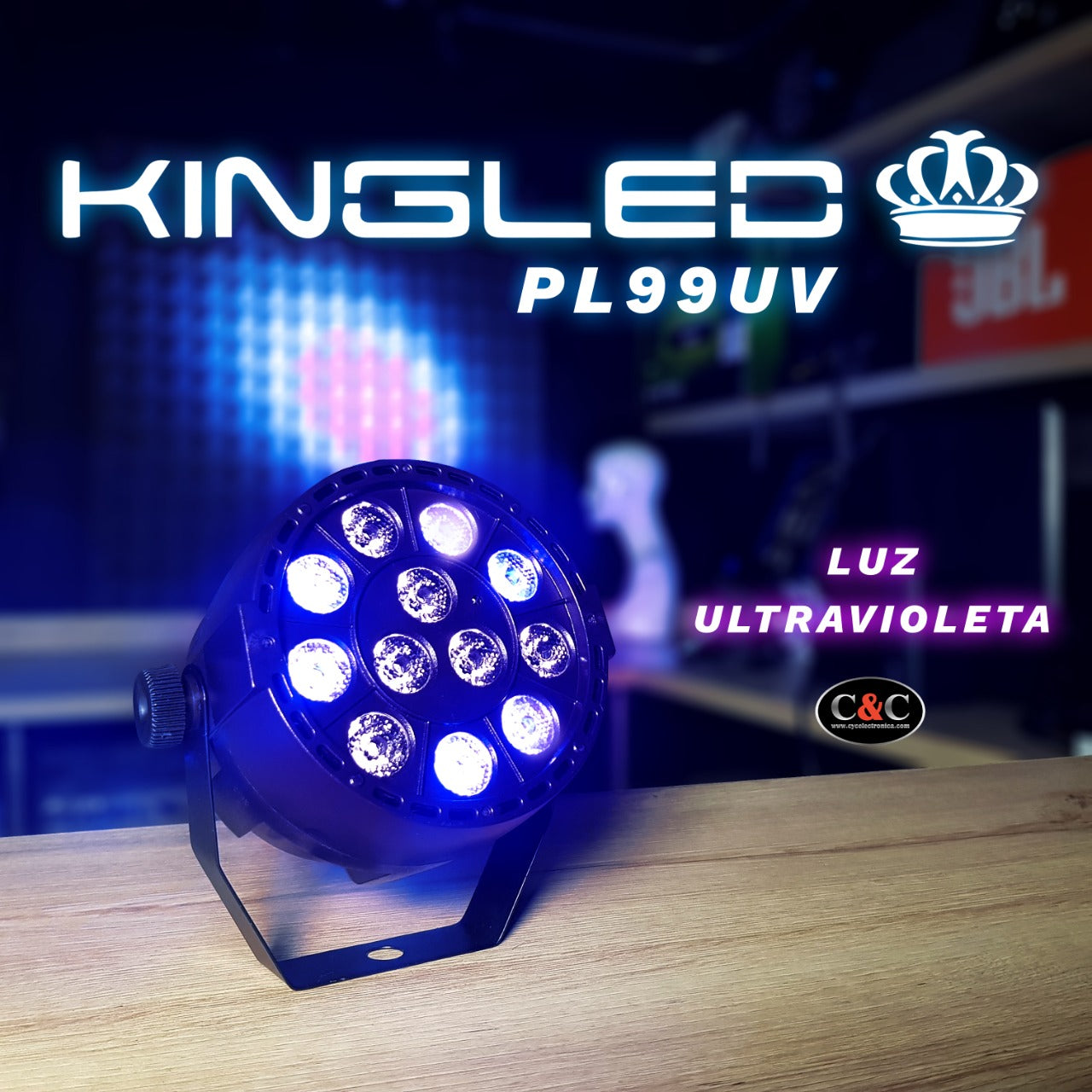 Par led PL99uv