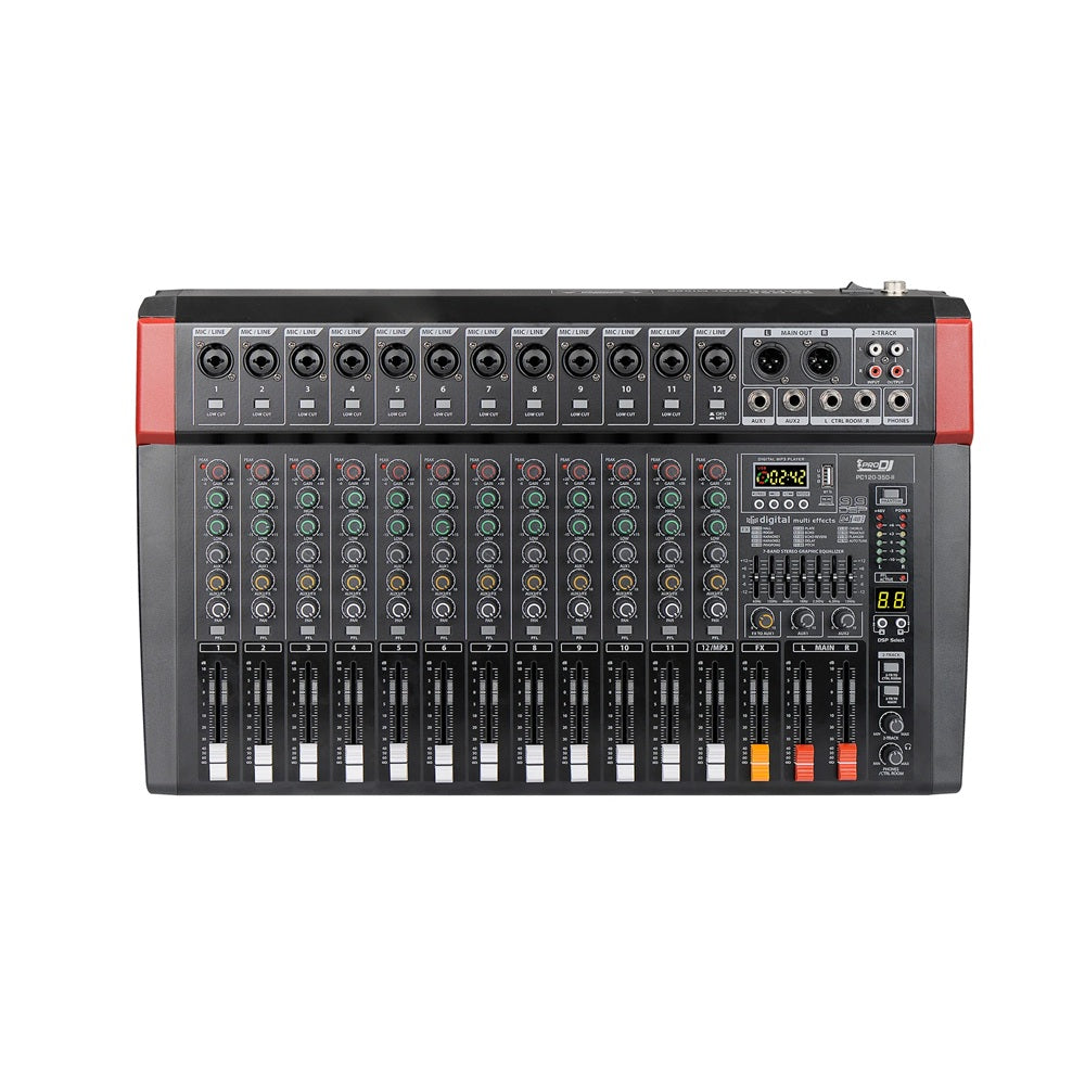 PRO DJ PM120S-II CONSOLA ANALOGA DE 12 CANALES