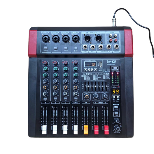 PRO DJ PM40S-II CONSOLA ANALOGA DE 4 CANALES