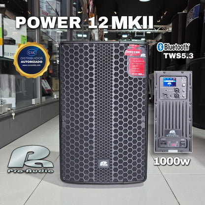 PRO AUDIO POWER12 MK2 CABINA ACTIVA DE 12 PULGADAS