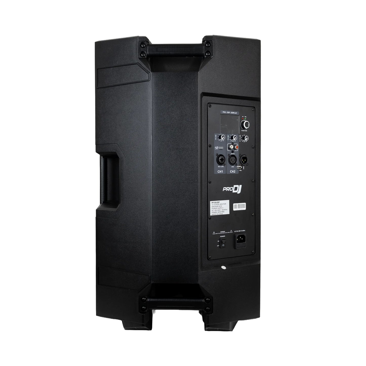 PRO DJ CABINA PP15S-DSP CABINA ACTIVA DE 15'' 280W RMS DSP BLUETOOTH TWS