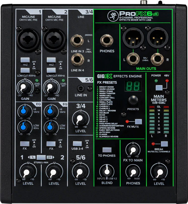 Mackie PROFX6V3