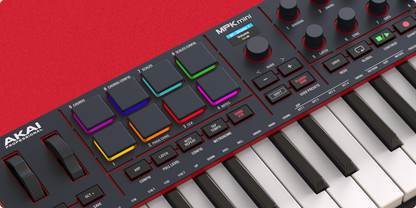 AKAI MPKMINI 4TA GENERACION CONTROLADOR DE 25 TECLAS