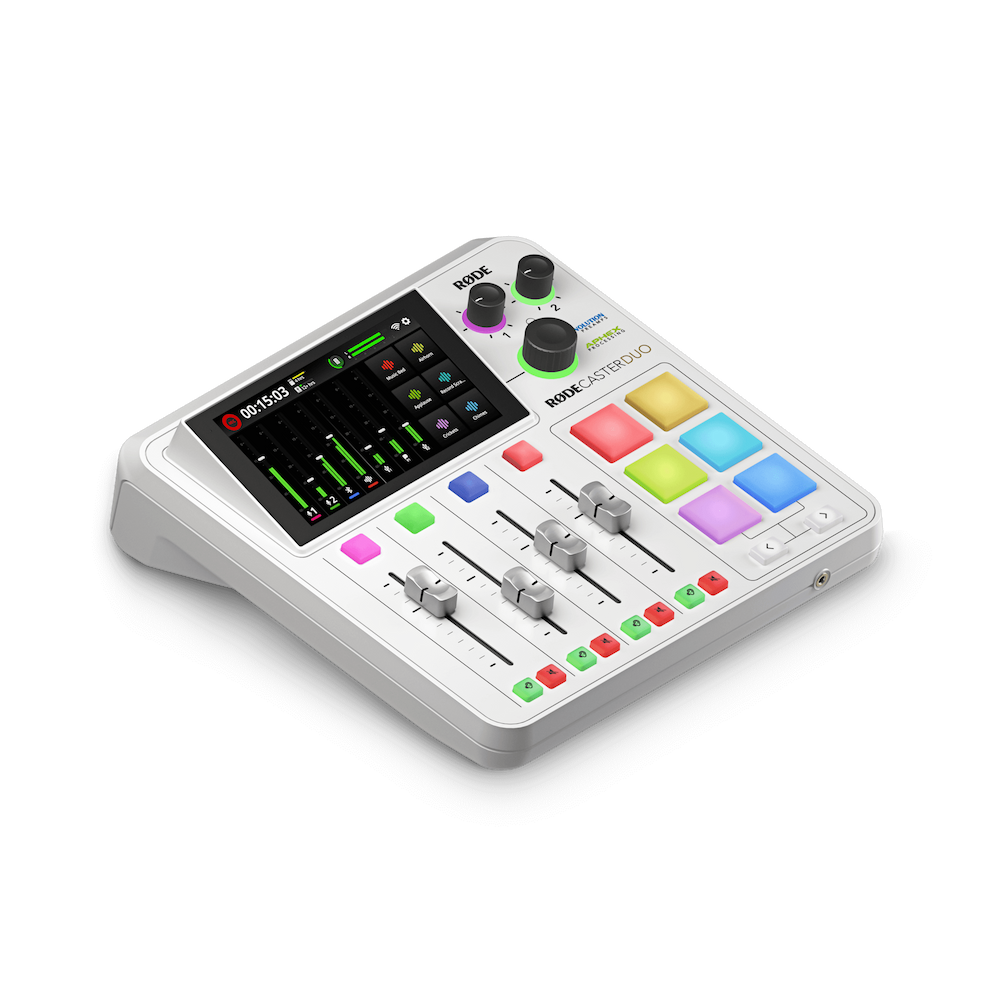 RODE RODECASTER DUO WH CONSOLA PARA PODCASTING BLANCA
