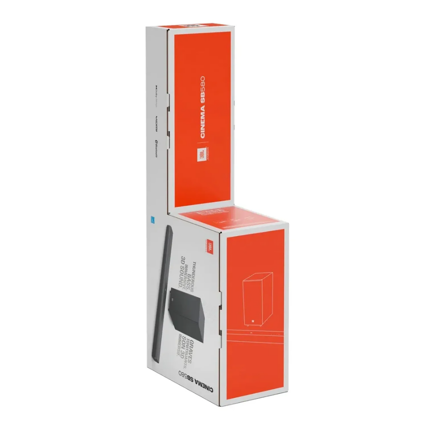 JBL CINEMA SB580 SISTEMA DE AUDIO 3.1 BARRA+BAJO