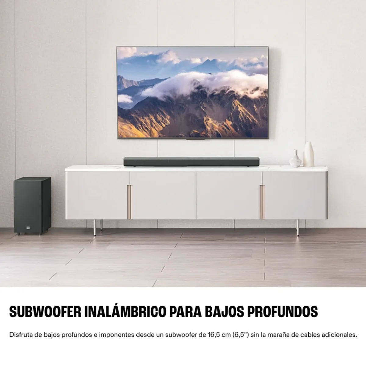 JBL CINEMA SB580 SISTEMA DE AUDIO 3.1 BARRA+BAJO