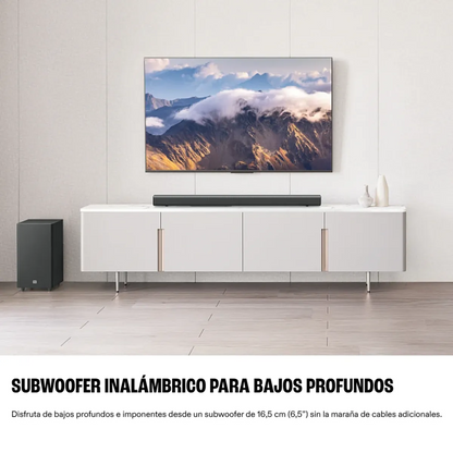 JBL CINEMA SB580 SISTEMA DE AUDIO 3.1 BARRA+BAJO