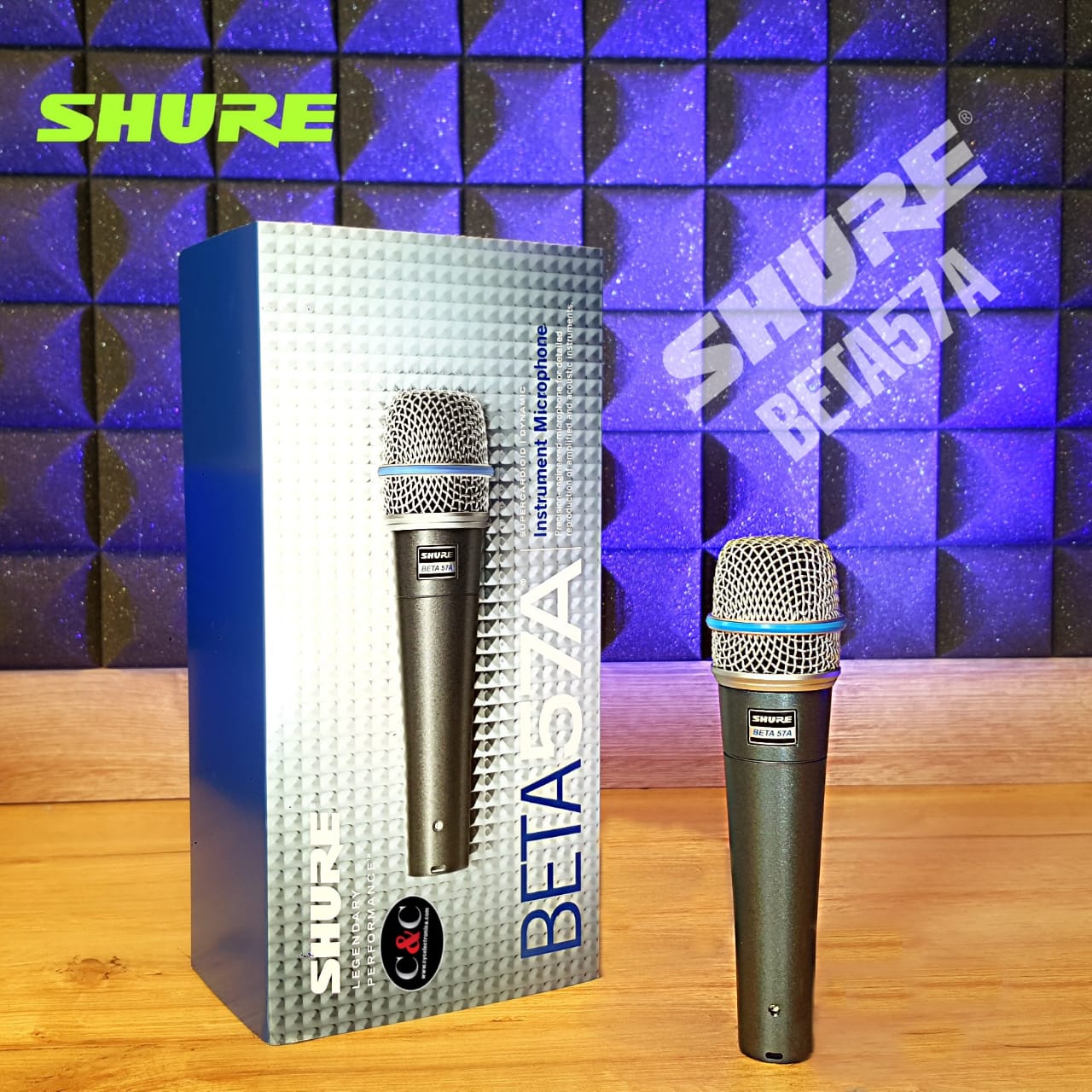 SHURE BETA57A MICROFONO PARA INSTRUMENTO