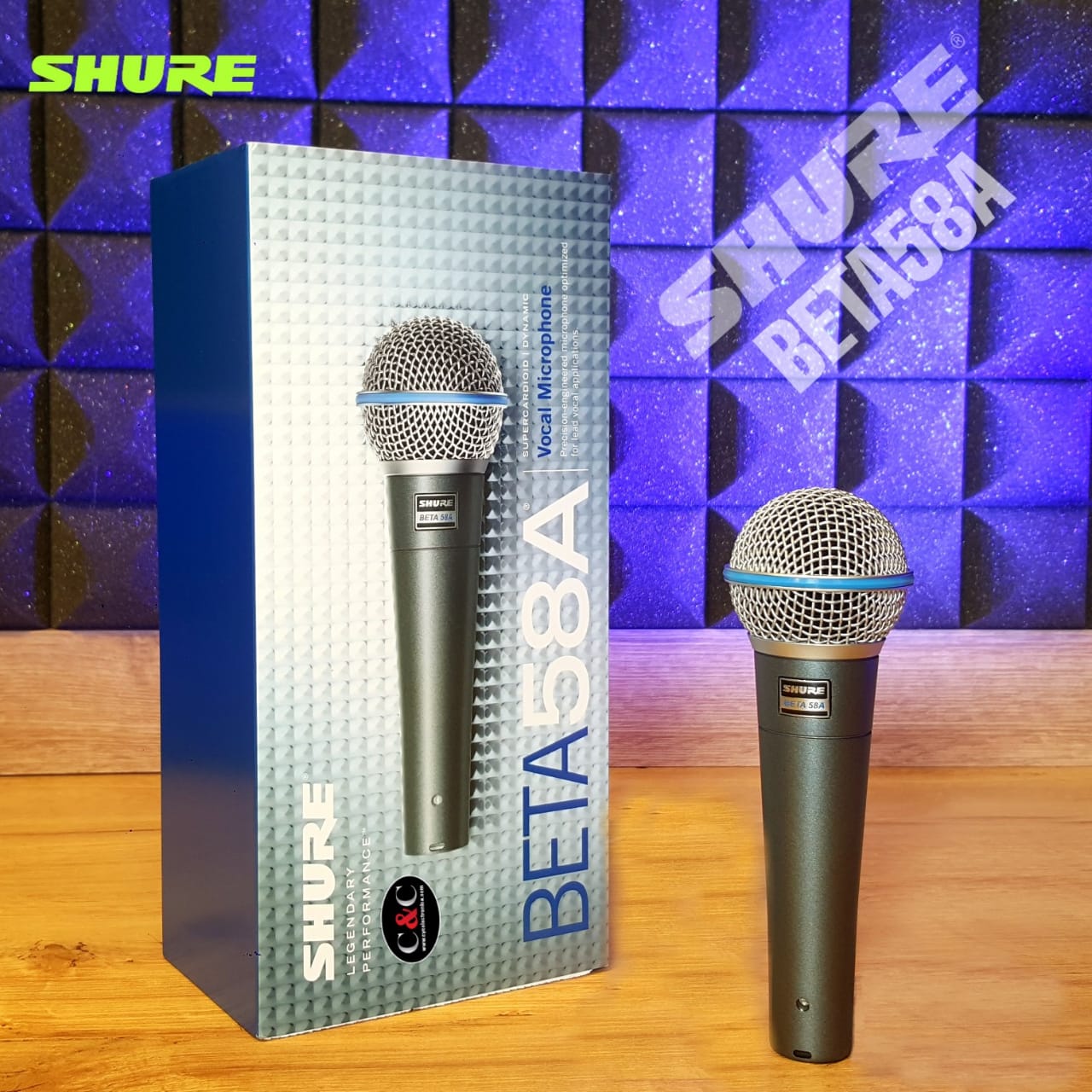 SHURE BETA58A SUPERCARDIODE