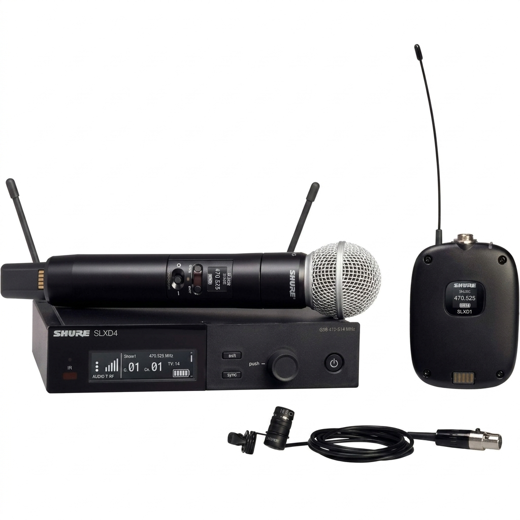 SHURE SLXD124/85-H55 MICROFONO INALAMBRICO