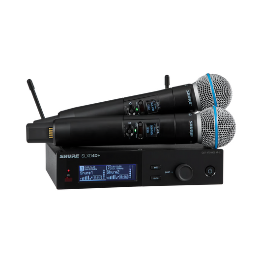 SHURE SLXD24D+/B58-G57 MICROFONO INALAMBRICO DOBLE