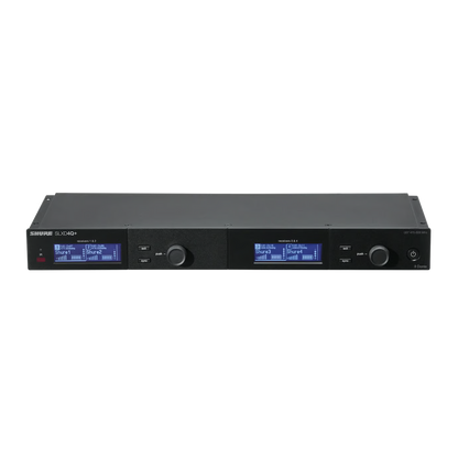 SHURE SLXD4QDAN+=-57 RECEPTOR DE 4 CANALES CON AUDIO DANTE