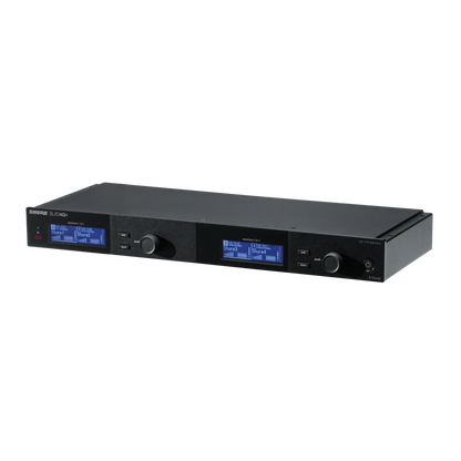 SHURE SLXD4QDAN+=-57 RECEPTOR DE 4 CANALES CON AUDIO DANTE