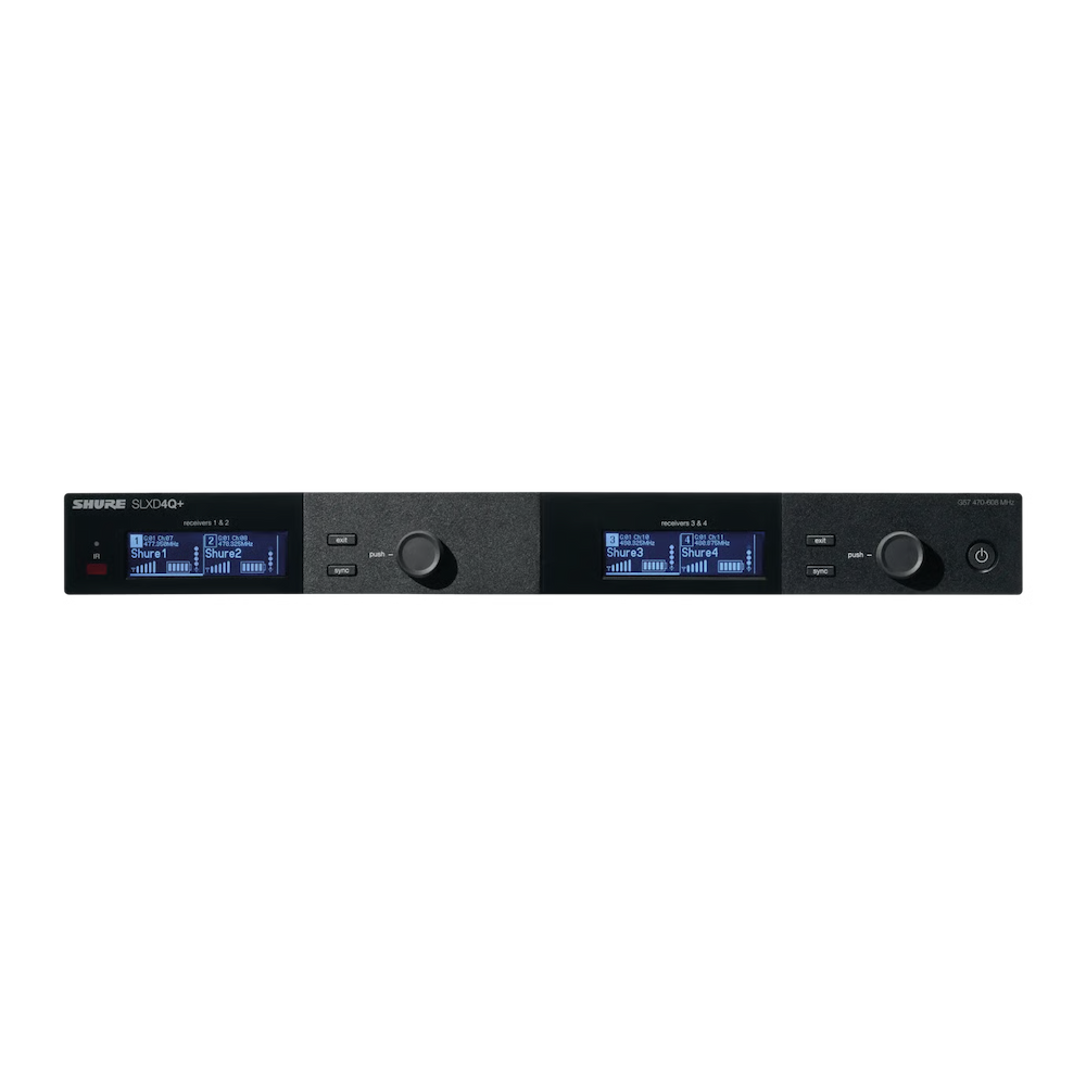 SHURE SLXD4Q+=-57 RECEPTOR CUADRUPLE