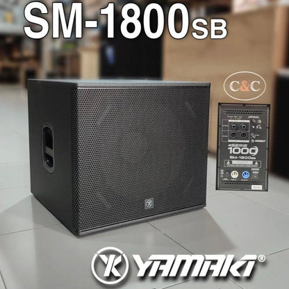 SUB BAJO ACTIVO DE 1000W YAMAKI SM1800SB