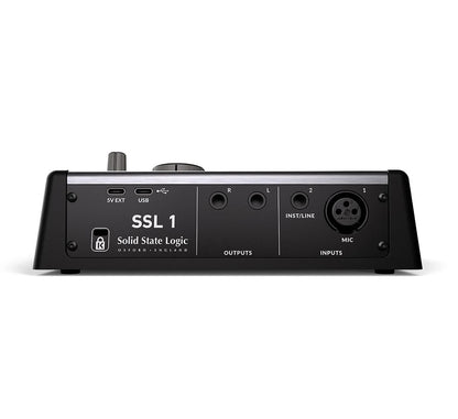 SOLID STATE LOGIC SSL1 INTERFAZ DE AUDIO 2 ENTRADAS 2 SALIDAS