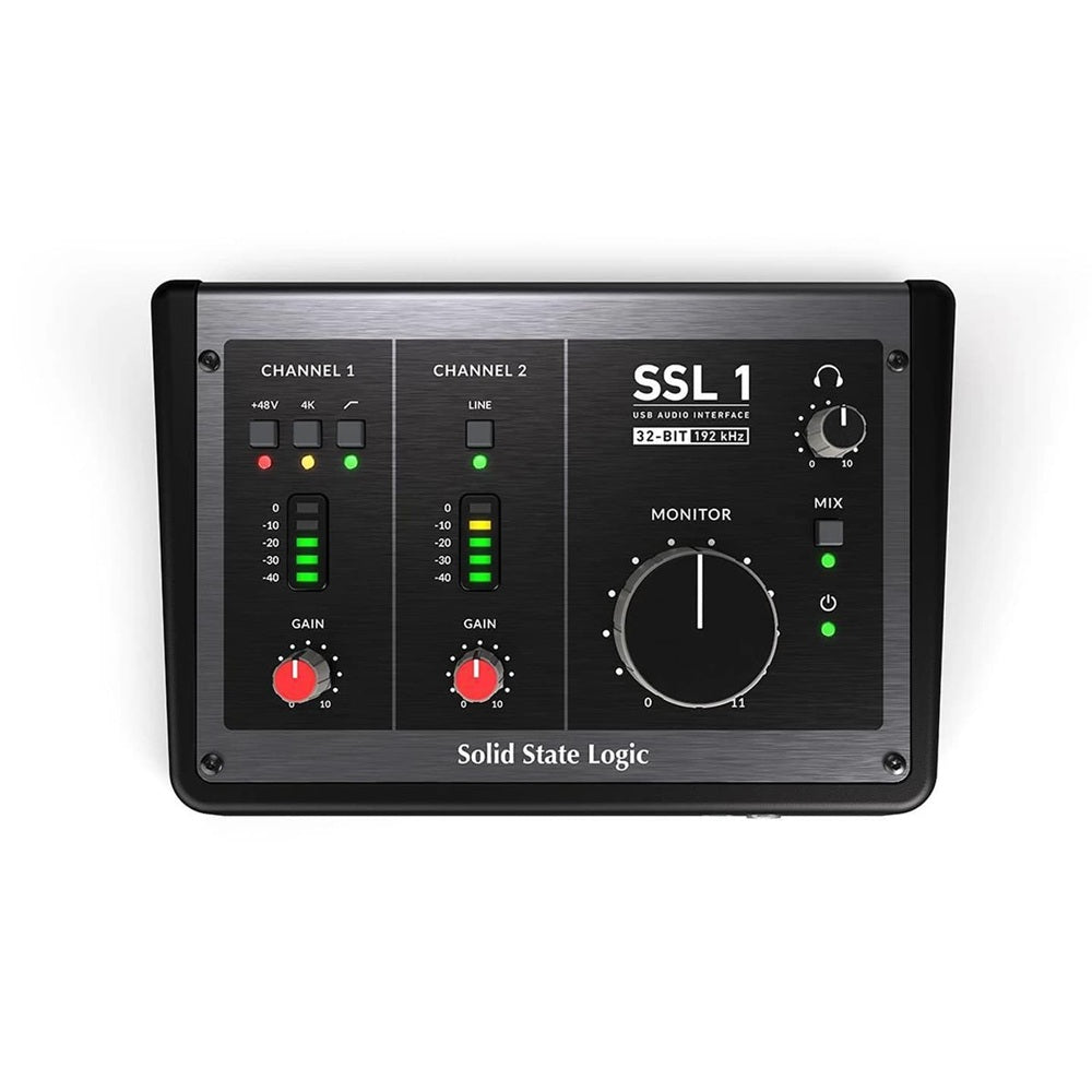 SOLID STATE LOGIC SSL1 INTERFAZ DE AUDIO 2 ENTRADAS 2 SALIDAS