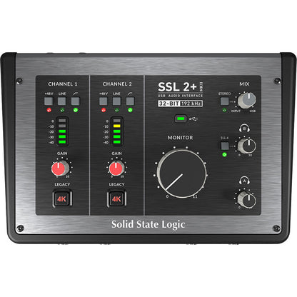 SOLID STATE LOGIC SSL2+ MK2 INTERFAZ DE AUDIO