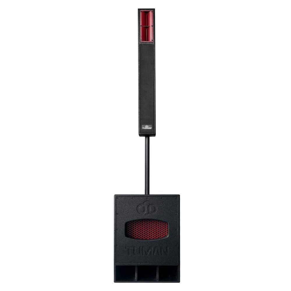 TUMAN TU1562 SISTEMA DE SONIDO PROFESIONAL 1.1 DE ALTA POTENCIA CON DSP Y WOOFER DE 15''