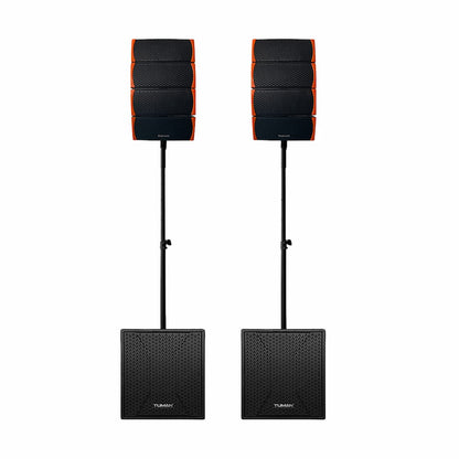 TUMAN TU2284CO SISTEMA DE SONIDO 2.2 CANALES DE ALTA POTENCIA CON BLUETOTH-DSP Y BAJO DE 12''