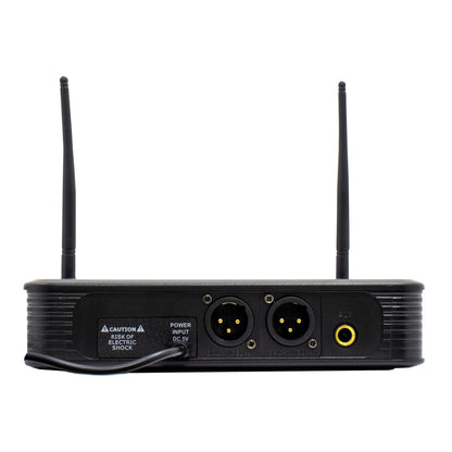 PRO DJ UHF-1222M MICROFONO DOBLE INALAMBRICO