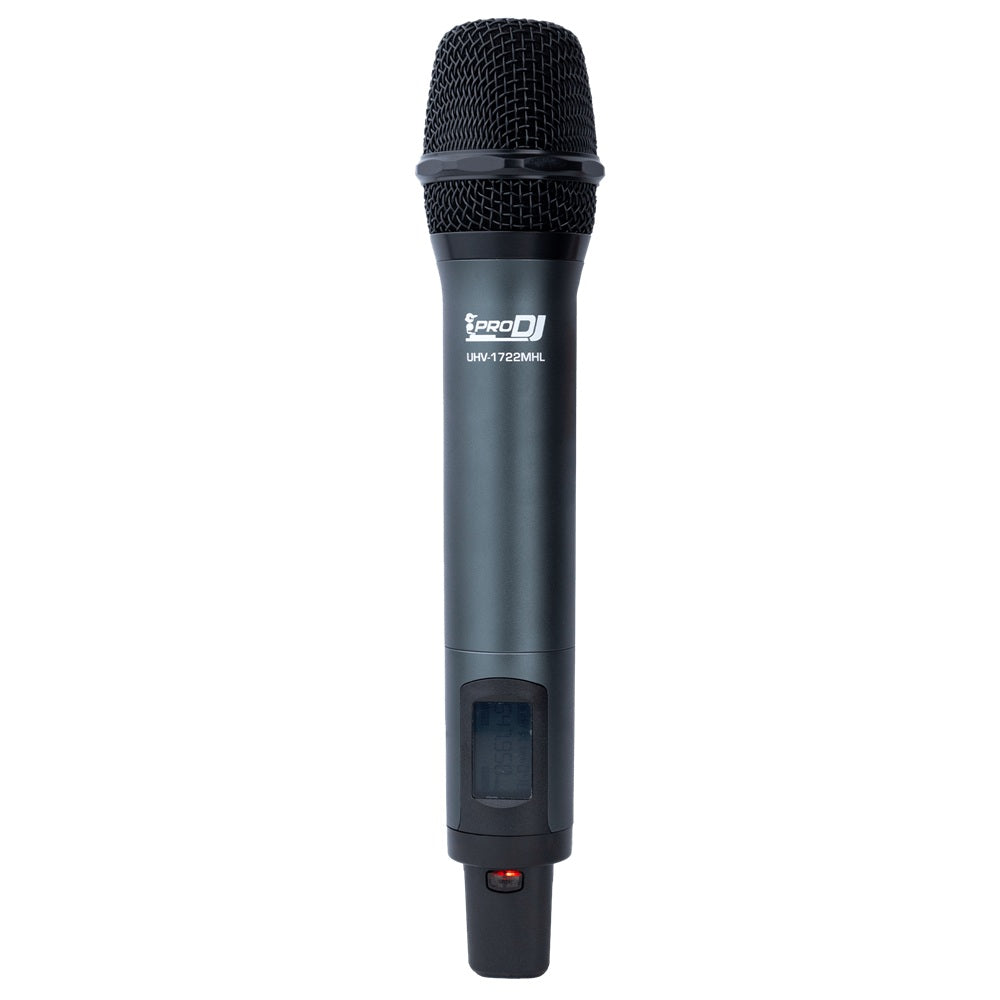 PRO DJ UHV1722MHL MICROFONO INALAMBRICO MANO-DIADEMA