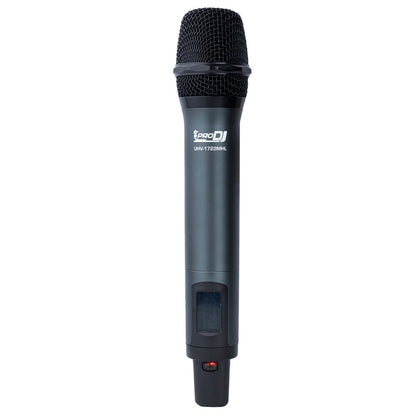 PRO DJ UHV1722MHL MICROFONO INALAMBRICO MANO-DIADEMA