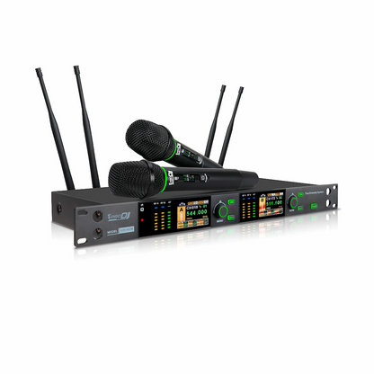 PRO DJ UHV922M MICROFONO DOBLE INALAMBRICO DE LARGO ALCANCE 150M